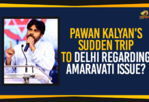 Pawan Kalyan’s Sudden Trip To Delhi Regarding Amaravati Issue?