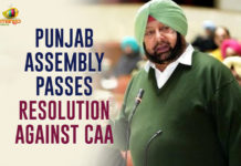 Punjab Assembly Passes Resolution Against CAA