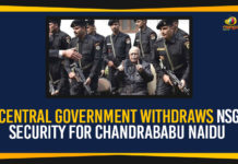 Central Government Withdraws NSG Security For Chandrababu Naidu