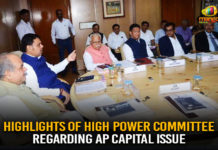 Highlights of High Power Committee Regarding AP Capital Issue