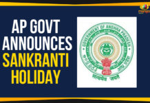 AP Govt Announces Sankranti Holiday Andhra Pradesh latest news, AP Breaking News, AP Govt Announces Sankranti Holiday, AP Govt Sankranti Holiday, AP Political Live Updates 2020, AP Political News, AP Political Updates, AP Political Updates 2020, AP Sankranti Holidays, Mango News