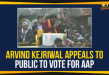 Arvind Kejriwal Appeals To Public To Vote For AAP