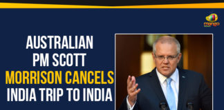 Australian PM Scott Morrison Cancels India Trip, international news 2020, international political news, international political updates, Latest International news, Latest International News Headlines, Mango News, Prime Minister of Australia, Scott Morrison
