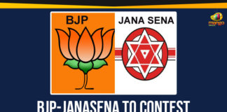 BJP-JanaSena To Contest AP Local Body Elections Together,Mango News,Latest Breaking News 2020,Political Updates 2020,Janasena Ties up with BJP,Pawan Kalyan Jana Sena BJP Reunite,Pawan Kalyan Jana Sena Latest News,Jana Sena and BJP join Hands in AP