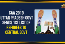 CAA 2019 – Uttar Pradesh Govt Sends 1st List Of Refugees To Central Govt CAA 2019, Citizenship Amendment Act 2019, Latest Political Breaking News, Mango News, National News Headlines Today, national news updates 2020, national political news 2020, Uttar Pradesh Government, Uttar Pradesh Latest News