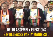 BJP Releases Party Manifesto, Delhi Assembly Elections, Delhi Assembly Elections 2020, Delhi Elections Updates, Delhi Political Updates, Mango News, National News Headlines Today, national news updates 2020