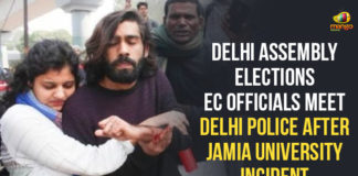 Delhi Assembly Elections, Delhi Assembly Elections 2020, Delhi Elections Updates, Delhi Political Updates, EC Officials Meet Delhi Police After JMI Incident, Mango News, National News Headlines Today, national news updates 2020