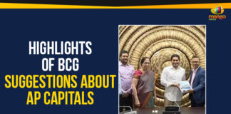 Andhra Pradesh latest news, AP Breaking News, AP Capital Issue, AP CM YS Jagan, AP Political Live Updates 2020, AP Political News, AP Political Updates, AP Political Updates 2020, Boston Consulting Group Report On AP Capital, Highlights of BCG Report About AP Capitals, Mango News