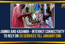 Jammu And Kashmir – Internet Connectivity To Rely On 2G Services Till January End