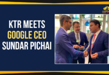 KTR Meets Google CEO Sundar Pichai