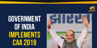 Citizenship (Amendment) Act, Citizenship Amendment Act 2019, Government Of India Implements CAA, Government Of India Implements CAA 2019, Latest Political Breaking News, Mango News, National News Headlines Today, national news updates 2020, national political news 2020