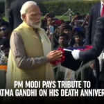 PM Modi Pays Tribute To Mahatma Gandhi On His Death Anniversary