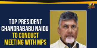 Chandrababu Meeting With Party MPs and Leaders,Andhra Pradesh Latest News, AP Breaking News, AP Panchayat Office, Ap Political Live Updates, Ap Political News, latest political breaking news, Mango News,TDP Chandrababu Meeting,Chandrababu Party MPs and Leaders Meeting