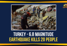 Turkey – 6.8 Magnitude Earthquake Kills 20 People