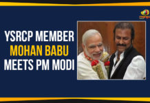 YSRCP Member Mohan Babu Meets PM Modi YSRCP Member Mohan Babu Meets PM Modi,Actor Mohan Babu Latest News, Andhra Pradesh Latest News, AP Breaking News, Mango News Telugu, Mohan Babu Family Meets PM Modi, Mohan Babu Meets PM Narendra Modi In Delhi, Political Updates 2020, Prime Minister Narendra Modi, Telangana Breaking News