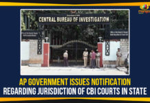 AP Government Issues Notification Regarding Jurisdiction Of CBI Courts In State