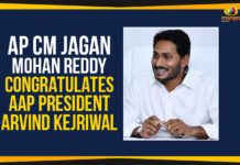 AP CM Jagan Mohan Reddy Congratulates AAP President Arvind Kejriwal