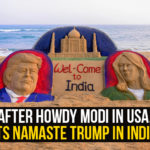 America President Donald Trump, Donald Trump, Donald Trump India Visit 2020, First Lady Melania Trump, Mango News, Namaste Trump, Namaste Trump event in Ahmedabad, Prime Minister Howdy Modi, Prime Minister Narendra Modi, Trump India Visit News, US President Donald Trump