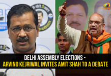Delhi Assembly Elections – Arvind Kejriwal Invites Amit Shah To A Debate