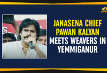 JanaSena Chief Pawan Kalyan Meets Weavers In Yemmiganur andhra pradesh, AP Local Body Elections, BJP, janasena, janasena chief, Janasena Chief Pawan Kalyan, janasena party, Kurnool, Mango News, pawan kalyan, Pawan Kalyan Meets Weavers In Yemmiganur, TDP, Yemmiganur Weavers, ys jagan mohan reddy, YSRCP