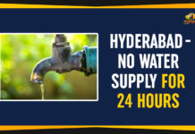 Hyderabad – No Water Supply For 24 Hours