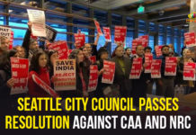 Citizenship Amendment Act 2019, Indian-American Muslim Council, Latest Political Breaking News, Mango News, national political news 2020, National Register of Citizens, Prime Minister Narendra Modi, Resolution Against CAA And NRC, Seattle City Council, Seattle City Council Passes Resolution Against CAA