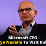 Microsoft boss Satya Nadella, Microsoft CEO, Microsoft CEO Satya Nadella, Microsoft CEO Satya Nadella To Visit India, Microsoft Company, National News, satya nadella, US President Trump