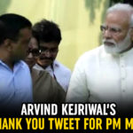 Arvind Kejriwal’s Thank You Tweet For PM Modi Aam Aadmi Party, arvind kejriwal, Arvind Kejriwal oath-taking Ceremony, Arvind Kejriwal Thank You Tweet, Arvind Kejriwal Thank You Tweet For PM Modi, Chief Minister of Delhi, Delhi CM, Delhi CM Arvind Kejriwal, Mango News, PM Modi, Prime Minister Narendra Modi