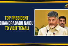 Andhra Pradesh latest news, AP Breaking News, AP Political Updates 2020, Chandrababu Naidu To Visit Tenali, Mango News, TDP President Chandrababu Naidu, TDP President Chandrababu Naidu To Visit Tenali