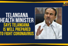 Telangana Health Minister – State Well Prepared To Fight Coronavirus China Coronavirus, Coronavirus Case, Coronavirus Latest updates, Etela Rajender, Mango News, Novel Coronavirus, Novel Coronavirus In Kerala, State Health Department, Telangana Government, Telangana Health Minister, Telangana State Well Prepared To Fight Coronavirus