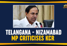 Telangana – Nizamabad MP Criticises KCR Telangana Nizamabad MP,Nizamabad MP Criticises KCR,Mango News,Telangana Breaking News,Political News 2020,Nizamabad MP Dharmapuri Arvind,Dharmapuri Arvind Criticises KCR,Telangana Pradhan Mantri Awas Yojana,BJP MP Dharmapuri Arvind