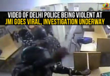 Video Of Delhi Police Being Violent At JMI Goes Viral, Investigation Underway #CAAProtests, CAA, CAA Protest News, Citizenship Amendment Act 2019, delhi news, Delhi Police, Delhi Police Being Violent At JMI Goes Viral, Jamia Coordination Committee, Jamia Millia Islamia, Jamia Millia Islamia university, JMI university incident, Mango News