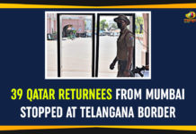 39 Qatar Returnees From Mumbai Stopped At Telangana Border 39 Qatar Returnees , Mumbai ,Telangana Border, Coronavirus Telangana News,Foreign returnees stopped,Hyderabad, Corona Deaths, Coronavirus, Coronavirus Effect, Coronavirus India updates, coronavirus latest news, Coronavirus live updates, Coronavirus outbreak Updates, Coronavirus Symptoms, Coronavirus Updates, Telangana Covid 19 Cases, Telangana Lockdown