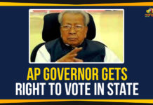 AP Governor Gets Right To Vote In State