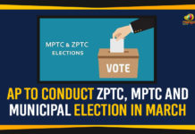 AP To Conduct ZPTC, MPTC And Municipal Election In March
