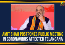 Amit Shah Postpones Public Meeting In Coronavirus Affected Telangana