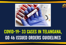 COVID-19- 33 Cases In Telangana, GO 46 Issued Orders Guidelines CM KCR, Corona Deaths, Coronavirus, Coronavirus Effect, Coronavirus India updates, coronavirus latest news, Coronavirus live updates, Coronavirus outbreak Updates, Coronavirus Symptoms, Coronavirus Updates, Telangana Covid 19 Cases, Telangana Lockdown