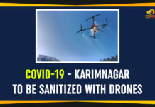 COVID-19 – Karimnagar To Be Sanitized With Drones