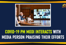 COVID-19 -PM Modi Interacts With Media Person Praising Their Efforts Corona, Corona Deaths, Coronavirus, coronavirus latest news, Coronavirus live updates, Coronavirus outbreak Updates, Coronavirus Symptoms, Coronavirus Updates, COVID-19, Indian States Lockdown, Pandemic Coronavirus, PM Modi, PM Modi Interacts With Media, PM Modi Interacts With Media Person