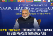 COVID- 19 Updates – 110 Positive Cases In India, PM Modi Proposes Emergency Fund Corona, Coronavirus, Coronavirus Cases, coronavirus latest news, coronavirus news, Coronavirus Updates, COVID-19, COVID19 Updates, Epidemic Diseases Act, India Coronavirus, Mango News, Novel Coronavirus, PM Modi, PM Modi Proposes Emergency Fund, Prime Minister Narendra Modi