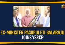 Ex-Minister Pasupuleti Balaraju Joins YSRCP