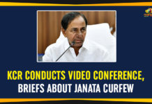 KCR Conducts Video Conference, Briefs About Janata Curfew