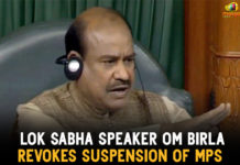 Lok Sabha Speaker Om Birla Revokes Suspension Of MPs Delhi Riots, Lok Sabha, Lok Sabha Speaker, Lok Sabha Speaker Om Birla, Om Birla Revokes Suspension Of MPs, Parliament Budget Session, Parliament Budget Session 2020, parliament live, Parliament Live Updates, Parliament updates live, Rajya Sabha