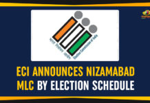 ECI Announces Nizamabad MLC By Election Schedule Mango News, Nizamabad, Nizamabad elections, nizamabad mlc by election, nizamabad mlc by election schedule, Nizamabad MLC Bypoll, nizamabad mlc election, Telangana, Telangana Breaking News