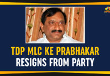 TDP MLC Resigns From Party