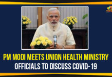 PM Modi Meets Union Health Ministry Officials To Discuss COVID-19