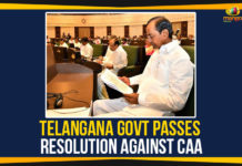 Telangana Govt Passes Resolution Against CAA Citizenship (Amendment) Act, Citizenship Amendment Act 2019, National Population Register, National Register of Citizens, Resolution Against CAA, Telangana Assembly, Telangana Assembly Session, Telangana Govt Passes Resolution Against CAA