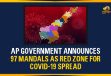 AP Government Announces 97 Mandals As Red Zone For COVID-19 Spread