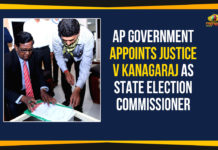 AP Government Appoints Justice V Kanagaraj As State Election Commissioner Andhra Pradesh, Andhra Pradesh SEC, AP Breaking News, AP Election Commissioner, AP Govt, AP New Election Commissioner, AP News, AP SEC, AP SEC Removed, AP State Election Commissioner, Justice Kanagaraj Appointed As AP State Election Commissioner, Madras High Court Retired Judge Justice Kanagaraj, Nimmagadda Ramesh, Retired Judge Justice Kanagaraj, SEC Nimmagadda Ramesh, State Elections Commissioner