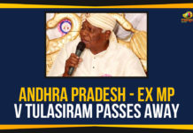 Andhra Pradesh – EX MP V Tulasiram Passes Away